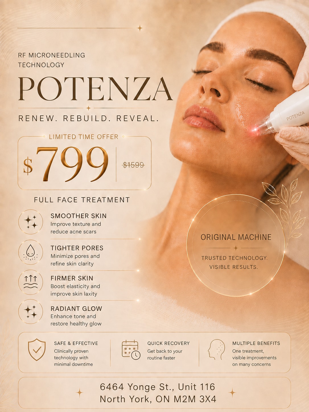 Potenza full-face promotion for $799