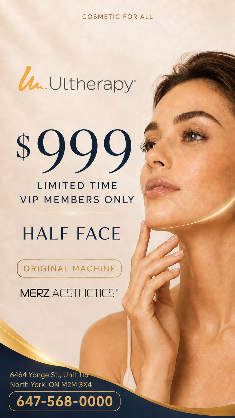 Ultherapy half-face promotion for $999